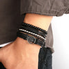 Baum des Lebens Herren Armband Set