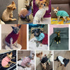 Winter-Rollkragenpullover für Hunde