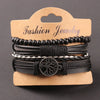 Baum des Lebens Herren Armband Set