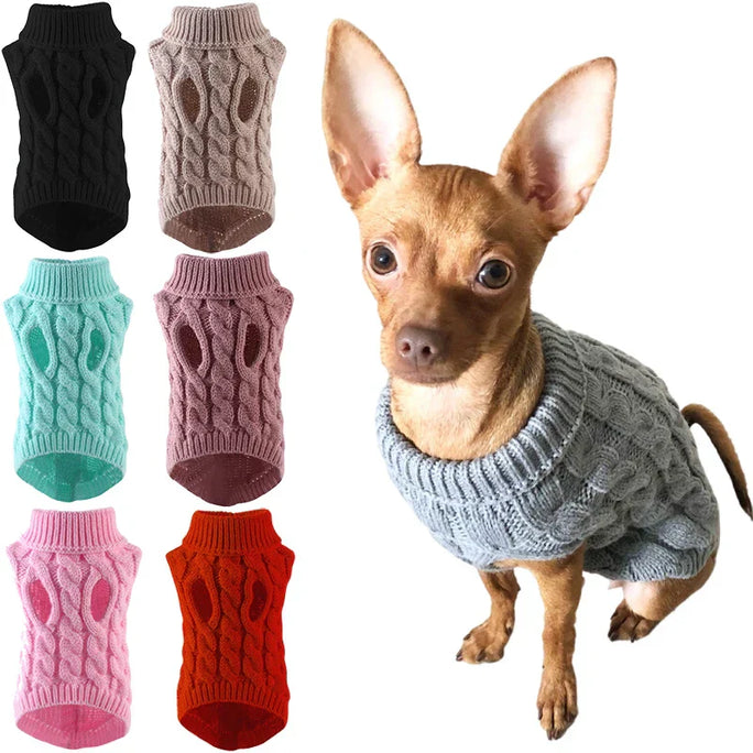 Winter coltrui voor honden