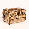 3D-Puzzle aus Holz für Schmuckkästchen